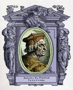 ANDREA DA FIESOLE का पोर्ट्रेट (एंड्रिया फेर्रुची द्वारा जियोर्जियो वासरी