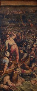 1563-1565 को पाइम्बिनो में तुर्क का मार्ग द्वारा जियोर्जियो वासरी
