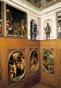 जियोर्जियो वासरी (1511-1574), पलाज्जो वेक्चिओ, फ्लोरेंस, इटली द्वारा फ्रांसेस्को I का स्टूडियोलो (छोटा अध्ययन) द्वारा जियोर्जियो वासरी