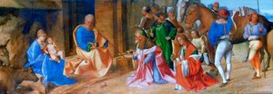 मागी की आराधना, 1506-1507 द्वारा जियोरगिओन दा कास्टफ्रेंको