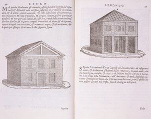 आवास का विकास, &39;डेला अर्चितेटुरा&39; से, 1590 प्रकाशित