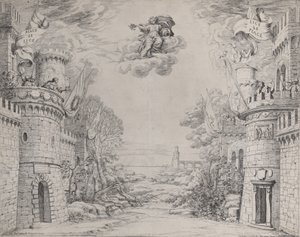 द ट्रायम्फ ऑफ़ द पिएटा के दृश्य, 1640-69।