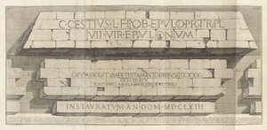 एंटीचिट रोमेन (रोमन पुरावशेष), खंड III द्वारा Giovanni-Battista Piranesi