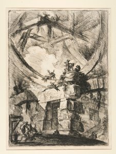 कार्सेरी, IX: द जाइंट व्हील द्वारा Giovanni-Battista Piranesi