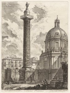 ट्राजन का स्तंभ (ट्राजन) द्वारा Giovanni-Battista Piranesi