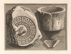 के महल के खंडहर द्वारा Giovanni-Battista Piranesi