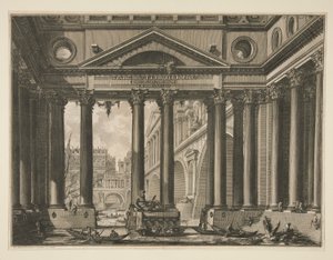ले एंटिचिट रोमेन के खंड IV का दूसरा मुखपृष्ठ द्वारा Giovanni-Battista Piranesi