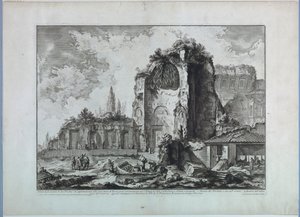 रोम में वीनस का मंदिर द्वारा Giovanni-Battista Piranesi