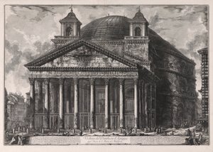 पैंथियन का दृश्य d द्वारा Giovanni-Battista Piranesi