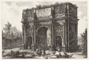 का दृश्य द्वारा Giovanni-Battista Piranesi