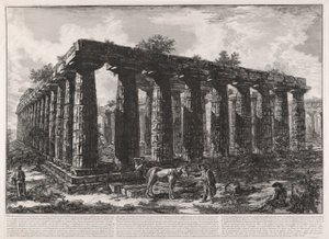 के अवशेषों का दृश्य द्वारा Giovanni-Battista Piranesi