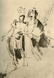 ए सोल्जर एंड अ वुमन, प्रारंभिक-मध्य 18 वीं शताब्दी, 1928 द्वारा जियोवन्ती बतिस्ता टाईपोलो