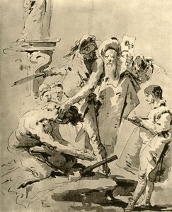 एक संत की आज्ञा, 18 वीं सदी के मध्य, 1928 द्वारा जियोवन्ती बतिस्ता टाईपोलो
