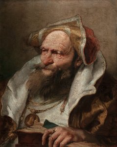 बस्ट ऑफ ए ओल्ड मैन, 1751-55 द्वारा जियोवन्ती बतिस्ता टाईपोलो
