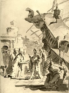 टाउन ऑफ़ कैपिटुलेशन, 18 वीं सदी के मध्य, 1928 द्वारा जियोवन्ती बतिस्ता टाईपोलो