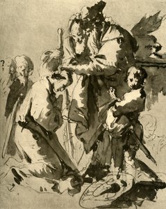एक युवा सैनिक का समर्पण, 1735-1740, 1928 द्वारा जियोवन्ती बतिस्ता टाईपोलो