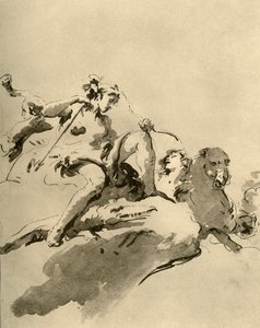 डायना, 18 वीं सदी के मध्य, 1928 द्वारा जियोवन्ती बतिस्ता टाईपोलो