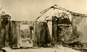 18 वीं सदी के मध्य में एक फार्महाउस में प्रवेश, 1928 द्वारा जियोवन्ती बतिस्ता टाईपोलो