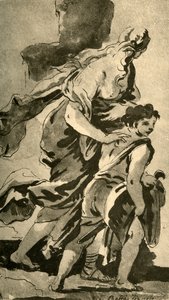 हगार और इश्माएल, 18 वीं सदी के मध्य, 1928 द्वारा जियोवन्ती बतिस्ता टाईपोलो