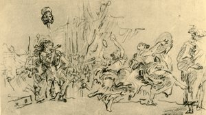 डेविड की विजय, c1759, 1928 द्वारा जियोवानी डोमेनिको टाईपोलो
