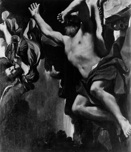 सेंट जेरोम का विज़न, 1619-20 द्वारा जियोवन्नी फ्रांसेस्को बारबेरि (इल गुसेरिनो)
