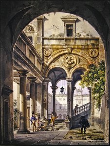 वास्तुकला Capriccio द्वारा जियोवन्नी मिग्लियारा