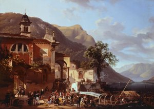 लाकेशोर पर जुलूस, जियोवानी मिग्लिआरा (1785-1837) द्वारा जियोवन्नी मिग्लियारा