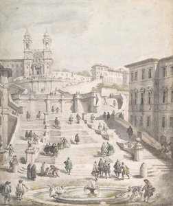 ट्रिनिटा देई मोंटी की सीढ़ी, सीए। 1756-58।