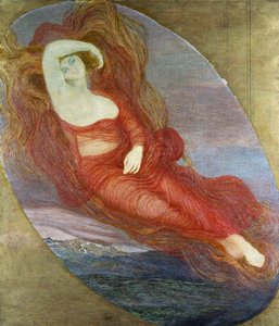 प्रेम की देवी द्वारा Giovanni Segantini