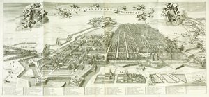 ट्यूरिन का दृश्य, 1672 द्वारा जियोवन्नी टॉमासो बोर्गोनियो