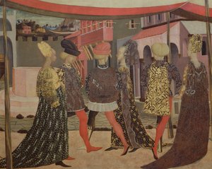 आदिमरी कैसोन, c.1450 (पैनल पर तापमान) द्वारा जियोवानी डी सेर जियोवानी स्कीगिया