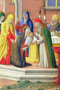 मंदिर में प्रस्तुति, c.1465