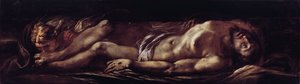 Giulio Cesare Procaccini (1574-1625) जीन्स, म्यूसी डि स्ट्राडा नुओवा (पूर्व पलाज्जो रोसो) इटली द्वारा डिपोजिशन ऑफ क्राइस्ट (द डेड क्राइस्ट) पेंटिंग द्वारा Giulio Cesare Procaccini
