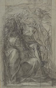 पिएटा के लिए अध्ययन, 1604। द्वारा Giulio Cesare Procaccini