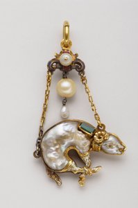 गोल्डन फ्लीस के ऑर्डर का लटकन (रिवर्स) द्वारा गिउलिओ रोमानो