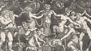 प्रियापस को बलिदान, c.1540 द्वारा गिउलिओ रोमानो