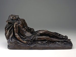 क्राइस्ट, c.1670-1680 (कांस्य) द्वारा Giuseppe (attr.to) Mazzolini