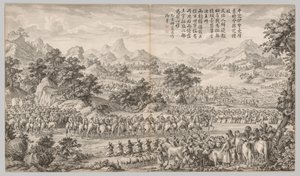 एली से आत्मसमर्पण प्राप्त करना, सी। 1765-1774, कविता दिनांक 1760।