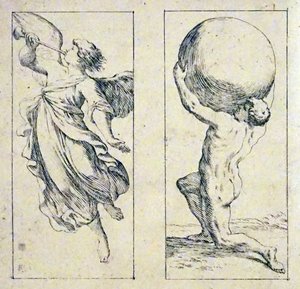 Giuseppe Maria Mitelli द्वारा 17 वीं शताब्दी के टैरो कार्ड द्वारा Giuseppe मारिया मिटेली