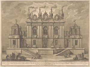 1775 के चीन के लिए सेकंडा मैकीना: एक बुल-फाइट, 1775। द्वारा ग्यूसेप वासी