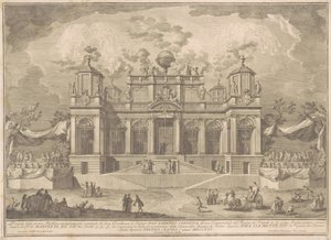 1770 के चीन के लिए प्राइमा मैकचिना: वाणिज्य के लिए एक रोमन भवन द्वारा ग्यूसेप वासी, ज्यूसेप पलाज़ी के बाद, पाओलो पॉज़िक के बाद