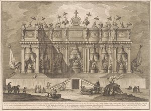1772 के चीन के लिए प्राइमा मैकचिना: चीनी दर्शन को समर्पित एक इमारत द्वारा ग्यूसेप वासी, ज्यूसेप पलाज़ी के बाद, पाओलो पॉज़िक के बाद