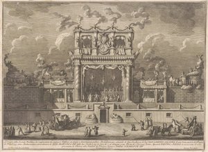 1769 के चीन के लिए सेकंडा मैकचिना: सार्वजनिक मनोरंजन के लिए एक इमारत द्वारा ग्यूसेप वासी, ज्यूसेप पलाज़ी के बाद, पाओलो पॉज़िक के बाद