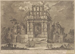 1771 के चीन के लिए सेकंडा मैकचिना: बैचस को समर्पित एक आनंद महल द्वारा ग्यूसेप वासी, ज्यूसेप पलाज़ी के बाद, पाओलो पॉज़िक के बाद