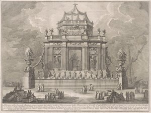 1773 के चीनिया के लिए सेकंडा मैकचिना: वेनिस में थेरिएक की तैयारी द्वारा ग्यूसेप वासी, ज्यूसेप पलाज़ी के बाद, पाओलो पॉज़िक के बाद