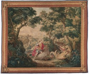 ओविड के मेटामोर्फोसॉज के सेट से अपोलो और सर्प अजगर, 1700-1730।