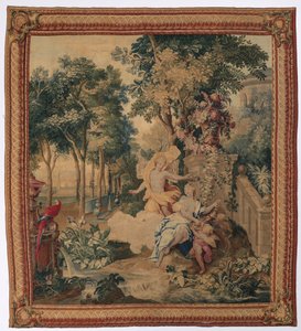 ओविड्स मेटामोर्फोसॉज के सेट से फ्लोरा और जेफिरस, 1704-1731।