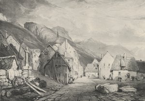 1831 में लेस बैंस गांव में प्रवेश