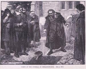 चिलिंगवर्थ 1644 ई। के अंतिम संस्कार में दृश्य