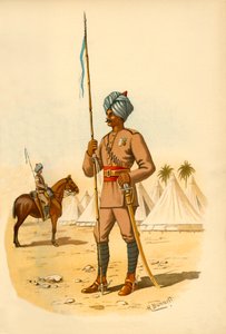 13 वीं बंगाल लांसर्स, 1890।
